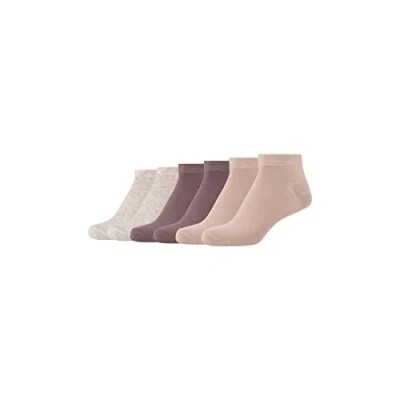 Image of Camano Women&#039;s Online Silky Feeling Trainers, 6 Pairs, Cameo Rose, One Size