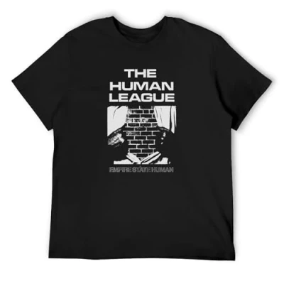 Image of Empire State Human 7 Single League Limited Edition Tribute Mens T Shirt Unisex Graphic Black Tee XL