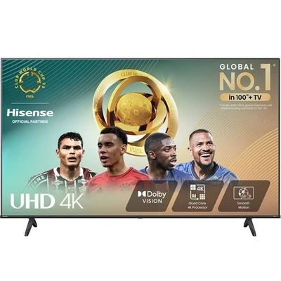 Image of Hisense 43 Inch 4K Smart TV 43E6NTUK Dolby Vision, Game Mode PLUS with 60Hz VRR ALLM, Smooth Motion, AI Sports Mode, Vidaa OS Freely, Youtube, Netflix and Disney+ &amp; Now (2024 Model)