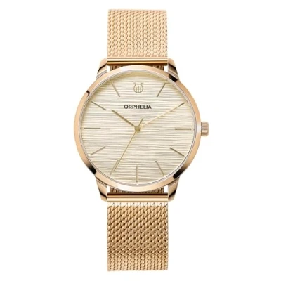 Image of Orphelia Mens Analogue Watch Winston Gold Stainless Steel
