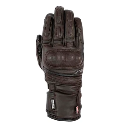 Image of Oxford Women&#039;s Hamilton Waterproof Motorcycle Glove, Brown, M