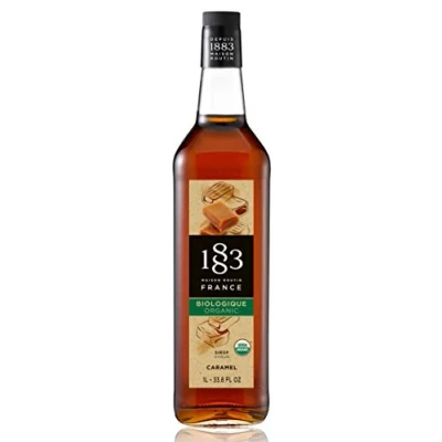 Image of Routin 1883 Caramel Organic Syrup 1 Litre (Glass Bottle)