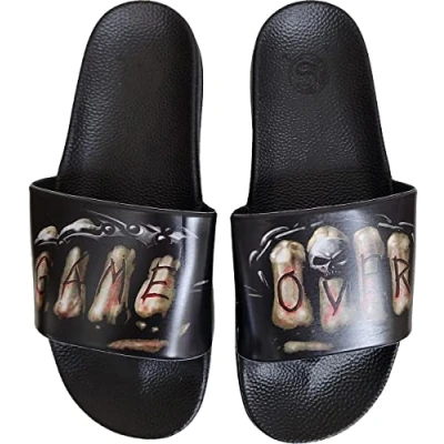 Image of Spiral Game Over Slides Athletic Sandals L