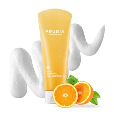 Image of FRUDIA Cirtus Brightening Micro Cleansing Foam 145ml, K Beauty