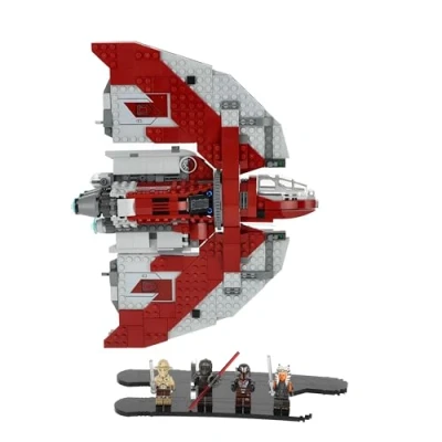Image of Display Stand for Lego 75362 Ahsoka Tano&#039;s T 6 Jedi Shuttle