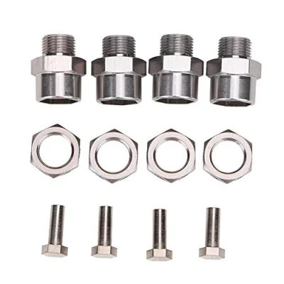 Image of Hex Driver Screwdriver 12mm to 17mm Adapter 30mm Extension Connector N10178T For RC Wheels(Titanium)
