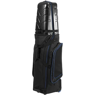 Image of Bagboy T 10 Hard Top Golf Travel Cover, Black/Royal Blue,