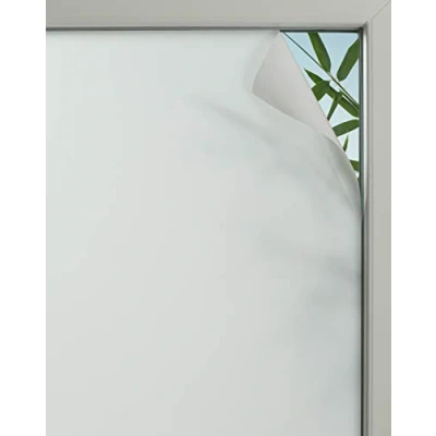 Image of GARDINIA Static Window Film Privacy 75, Self Adhesive, Opaque, Protection, Translucent, Film, Sticks Without 45 x 150 cm
