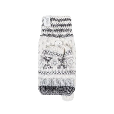 Image of HEAT HOLDERS Ladies Converter Heatweaver Thermal Winter Warm Mitt GLOVES TOG 2.3 (Cream Stockholm)