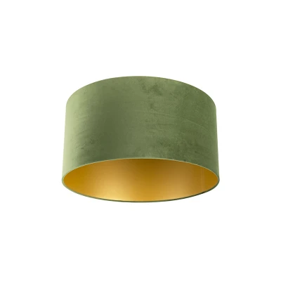Image of Qazqa Velvet Shade Green with Inner GoldÂ50I50I25