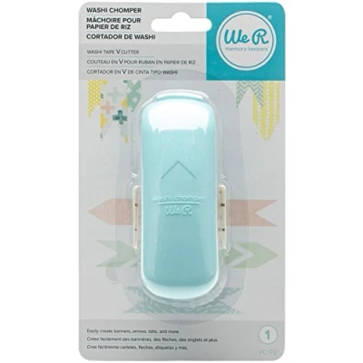 Image of American Crafts We R Memory Keepers Crafting Tools Washi Chomper,Multi colour,19.1 x 11 7 cm