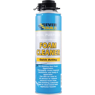 Image of Everbuild GFSC5 Dual Purpose Foam Cleaner, 500 ml