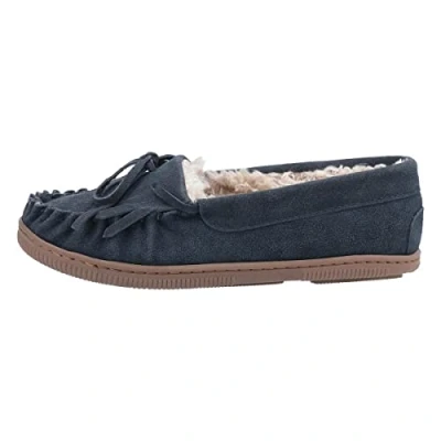 Image of Hush Puppies Addy Low Top Slippers, Blue (Navy Navy), 3 UK