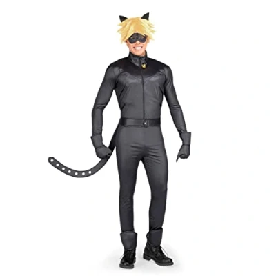 Image of My Other Me Cat Noir Lady Bug Costume, Black (231155)