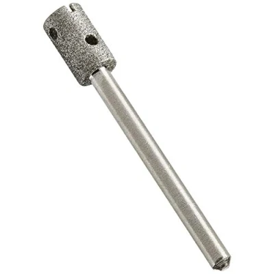 Image of Dremel 663 Diamond impregnated Glass Drilling Bit, Rotary Tool Accessory with 6.4 mm Diameter for and Cutting