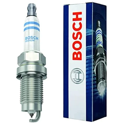 Image of FR6HI332 Spark plug BOSCH 0 242 240 665 M 14 x 1,25 16 VOLKSWAGEN: Touran I, GOLF 6, SKODA: Rapid Spaceback, Fabia 2, 2