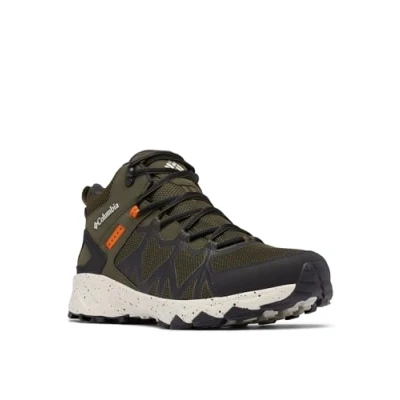 Image of Columbia Peakfreak II MID Outdry Hiking shoes, Men&#039;s, Size: 12, Deep olive/desert sun Textile/synthetics