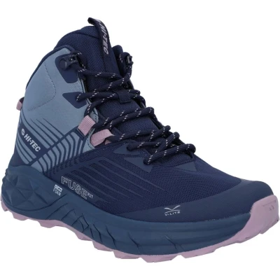 Image of Hi Tec Fuse Trail Mid Flintstone Hiking Boots for Female Size 4