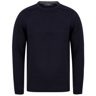 Image of Tokyo Laundry Men&#039;s &#039;Dustin&#039; Knitted Crew Neck Jumper