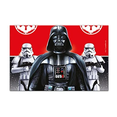 Image of Procos Star Wars Final Battle Plastic Tablecloth (120x180cm), multicoloured, 53847