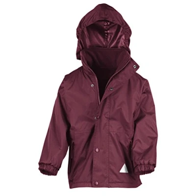 Image of Result R160J Reversible Stormdri 4000 Fleece Jacket Burg/Burg, 2X Large/Size 13/14