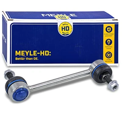 Image of MSL0089HD Anti roll bar link MEYLE 11 16 060 0009/HD Rear Axle Left, Right 160mm M10x1,5 Quality with spanner attachment PEUGEOT: 406 Coupe