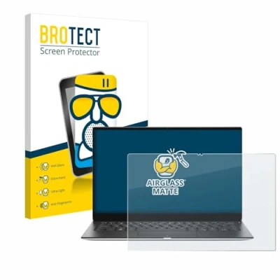 Image of brotect Anti Glare Glass Screen Protector Matte compatible with Dell XPS 13 9310 2 in 1 Scratch 9H Protection Film