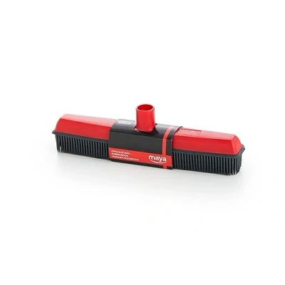 Image of Maya Professional Tools Rubber Broom for Hair Sweeping