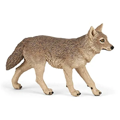 Image of Papo 50259 Jackal WILD ANIMAL KINGDOM Figurine, Multicolour, Small