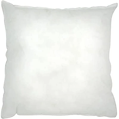 Image of Riva Paoletti Hollowfibre Cushion Pad Insert Inner Small Square Shape 100% Polyester Filling Double Stitched Edges 30 x 30cm (12&quot; 12&quot; inches) Designed in the UK, White