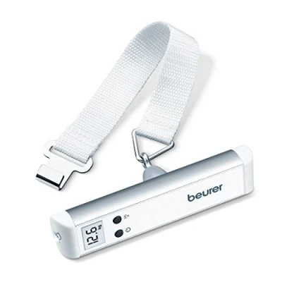 Image of Beurer LS/LS 10 Luggage Scale Weighing Ideal for Air Travel,White,17 cm,732.10