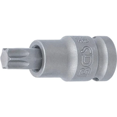 Image of BGS 5375 Impact Bit Socket length 55 mm 12.5 (1/2&quot;) Drive T Star (for Torx) T55