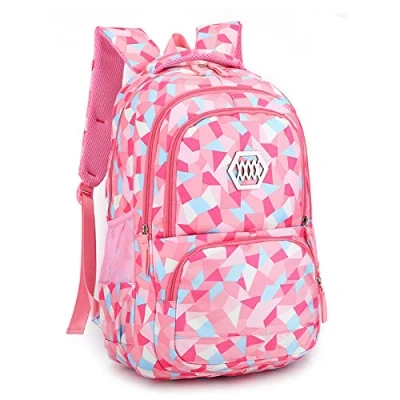 Image of Girls Backpack,School Bags for Rucksack Kids School Ideal 1 6 Grade Students Outdoor Daypack Adult Travel Bag Daily Use