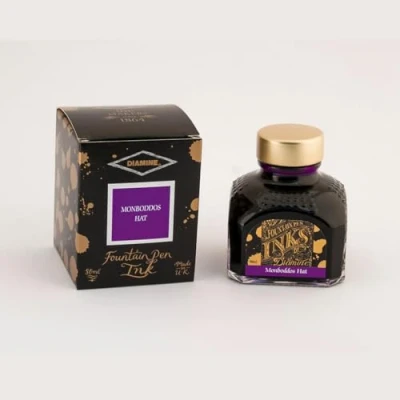 Image of Diamine Fountain Pen Ink 80ml Monboddos Hat