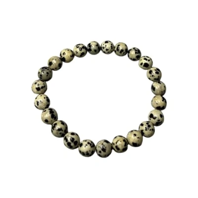 Image of VIE Crystal Bracelet (Dalmatian Jasper)