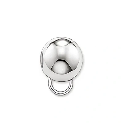 Image of Thomas Sabo Unisex Charm Carrier Karma Beads Club 925 Sterling Silver KX0001 001 12