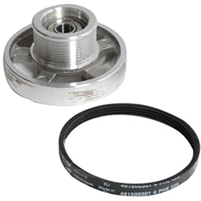 Image of Beko Genuine Tumble Dryer Pulley Wheel &amp; 4PHE226 Drive Belt