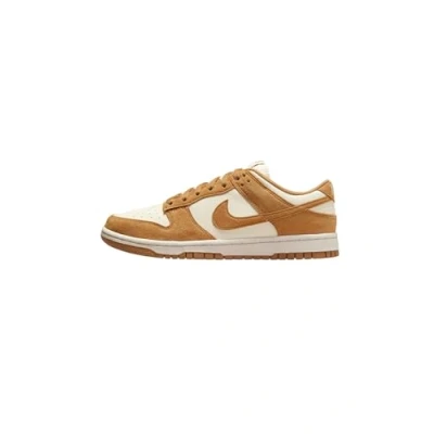 Image of Nike Sportswear DUNK LOW Trainers, Women&#039;s, Size: 7, Coconut milk/flax/sail Imitation leather/ textile