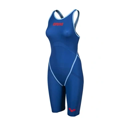 Image of Arena Women&#039;s Pwskin Carbon Core Fx Body Suit, Ocean Blue, 26 UK