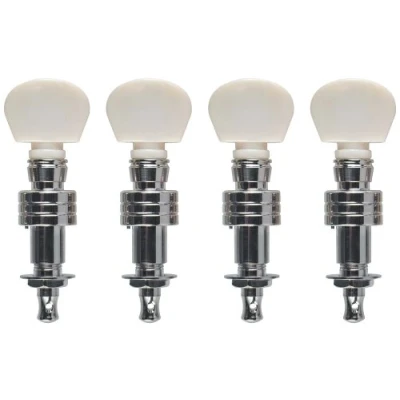 Image of Golden Gate P 147 Deluxe Banjo Tuners Nickel Set of 4