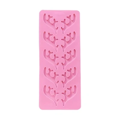 Image of Christmas Elk Antlers Silicone Molds Fondant Moulds Cake Decorating Sugarcraft Baking Accessories Kitchen Gadgets