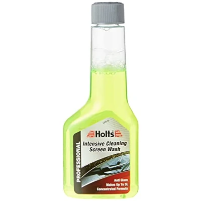 Image of Holts HSCW0003A One Shot Screen Wash 125ml Concentrate Anti Glare Makes Up To 5L