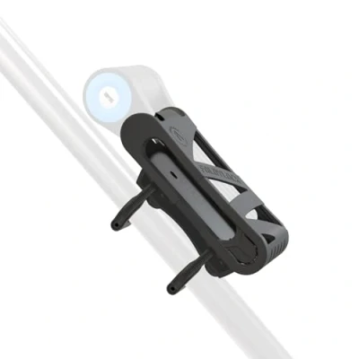 Image of FoldyLock Mini Bike Lock Mount Carrying Case Ultra Lightweight Mounting Bracket for Folding Portable Secure Bicycle Attachment Accessory