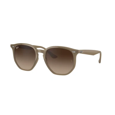 Image of Sunglasses Ray ban Rb4306 col. 616613 Unisex GÃ©omÃ©trique Beige