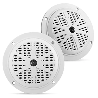 Image of Pyle PLMR41W 4 inch Dual Cone Waterproof Stereo Speakers