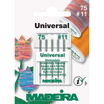 Image of Madeira Replacement Embroidery Needle for Brother PP1 Pack of 5
