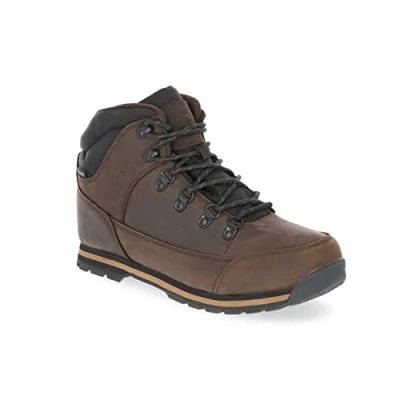 Image of Trespass MAFOBOO30001_DKB46 Men’s High Rise Hiking Shoes, Brown (Dark Dkb), 12 UK