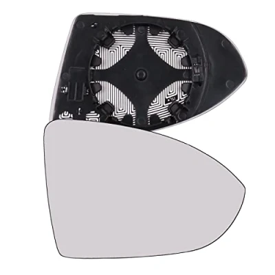 Image of KYYET Right Side Wing Mirror Glass Compatible with vw Golf MK7 2013 2020 Power Heated White