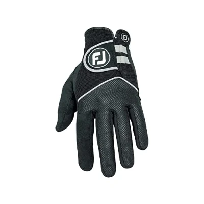 Image of FootJoy RainGrip Ladies Golf Glove, Black, S