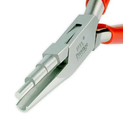 Image of Forming 3 Three Step Pliers Round/Hollow Wire Bending looping concave Round Nose Hobbies and Creative Art Tools Crafting Professional PTL® Jewellery Making